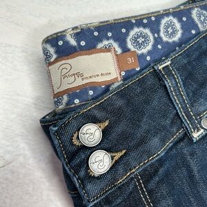 Paige Dark Wash Dark Wash Boot Leg Jeans size 31 - EUC